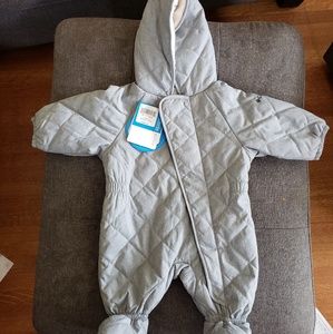 New Baby puffer snowsuit
